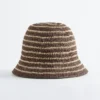 Chapeau de paille tissé