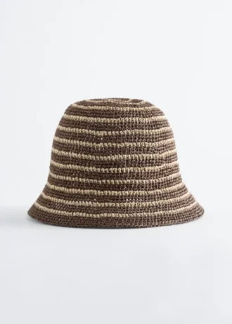 Chapeau de paille tissé