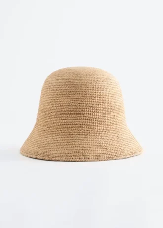 Chapeau de paille tissé