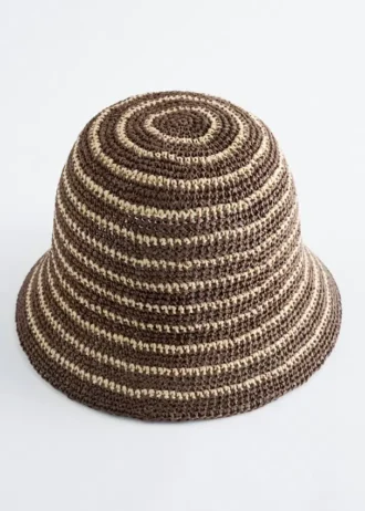 Chapeau de paille tissé