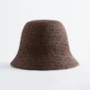 Chapeau de paille tissé