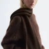 Écharpe en tricot de cachemire