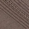 Chaussettes en maille côtelée mélangée à de la soie