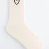 Chaussettes en tricot côtelé