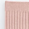 Chaussettes en tricot côtelé