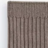 Chaussettes en tricot côtelé