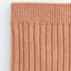 Chaussettes en tricot côtelé