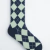 Chaussettes à motif arlequin