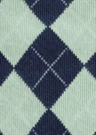 Chaussettes à motif arlequin