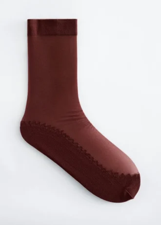 Chaussettes transparentes