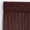 Chaussettes transparentes à côtes