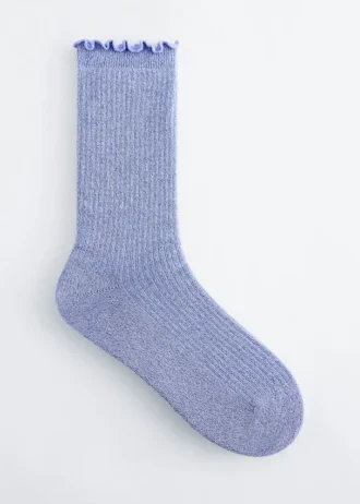 Chaussettes à volants pailletées