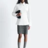 Chemise cintrée à ceinture à nouer