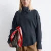Chemise cintrée à manches ballon