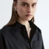 Chemise courte à cordon
