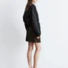 Chemise courte à cordon