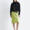Chemise courte oversize en coton