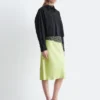 Chemise courte oversize en coton