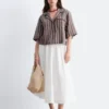 Chemise de vacances à rayures