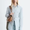 Chemise en coton ajustée