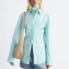 Chemise en coton ajustée
