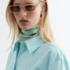 Chemise en coton ajustée