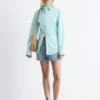 Chemise en coton ajustée
