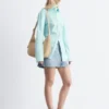 Chemise en coton ajustée
