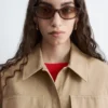 Chemise en coton à manches courtes