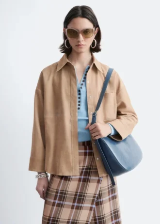 Chemise en daim
