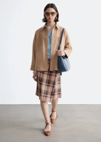 Chemise en daim