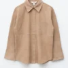 Chemise en daim