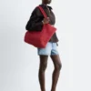 Chemise en lin à plis à la taille