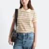 Chemise en piqué de coton