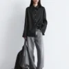 Chemise en satin
