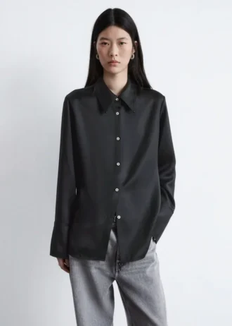 Chemise en satin