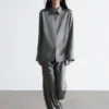 Chemise en satin