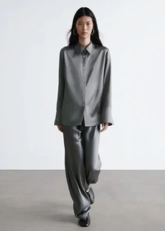 Chemise en satin
