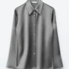 Chemise en satin