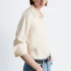 Chemise en soie ample