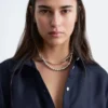Chemise en soie ample