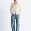 Chemise en soie ample