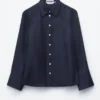 Chemise en soie ample