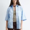 Chemise à manches courtes en coton