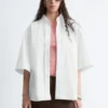 Chemise à manches courtes en coton