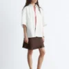 Chemise à manches courtes en coton