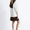 Chemise à manches courtes en coton
