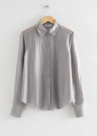 Chemise à manches volumineuses