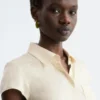Chemise à nouer dans le dos
