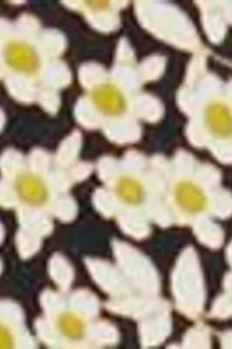 Chemise à nouer dans le dos à motif floral